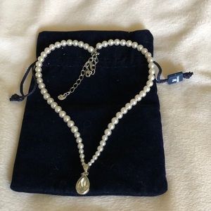 Swarovski pearl necklace